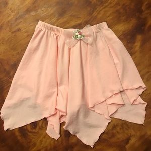 Girls ballet pink skirt